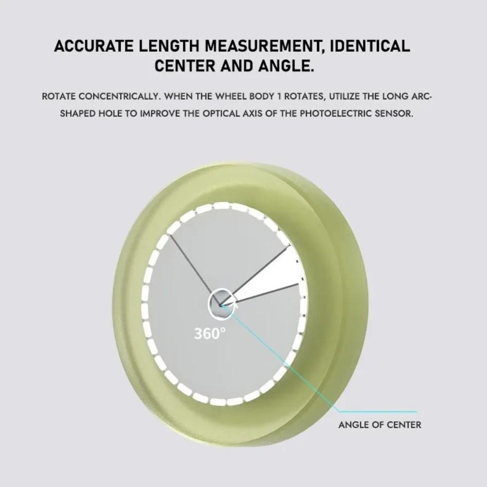 200mm Diameter Encoder Meter Wheel 6/8/10mm Hole Diameter Rotary Encoder Wheel For Rotary Encoder