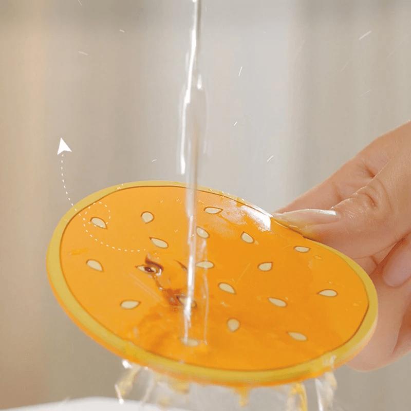 8 ks/sada Podtácky ve tvaru burgeru Kreativní podložka pod hrnek Silikonová izolační podložka Držák na hrnek Kuchyňská jídelní barová stolní dekorace Dětský dárek LS