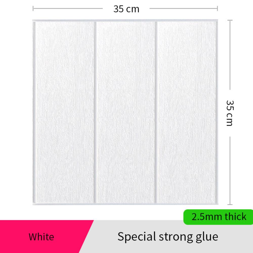 DIY 3D Wallpaper Walldecor Self Adhensive Waterproof 3D Brick Wall Stickers