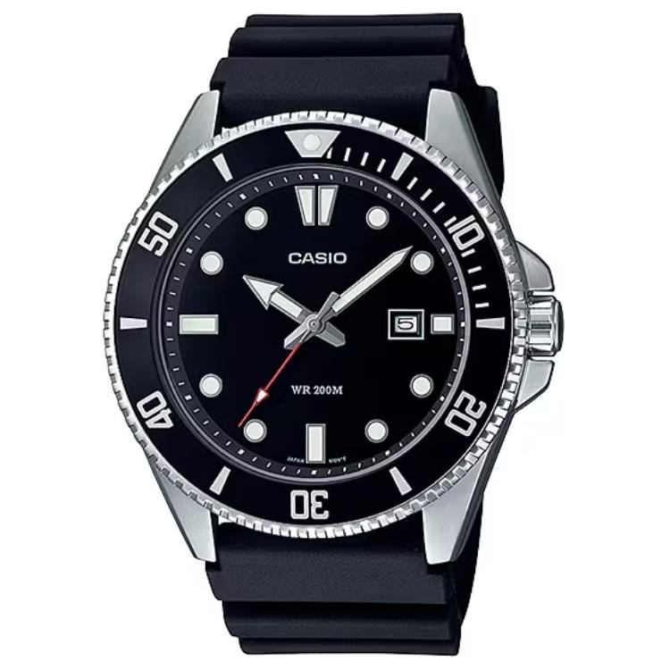 CASIO Men Standard Series Black Watch MDV-107-1A1JF MDV-107-1A1JF Black Dial