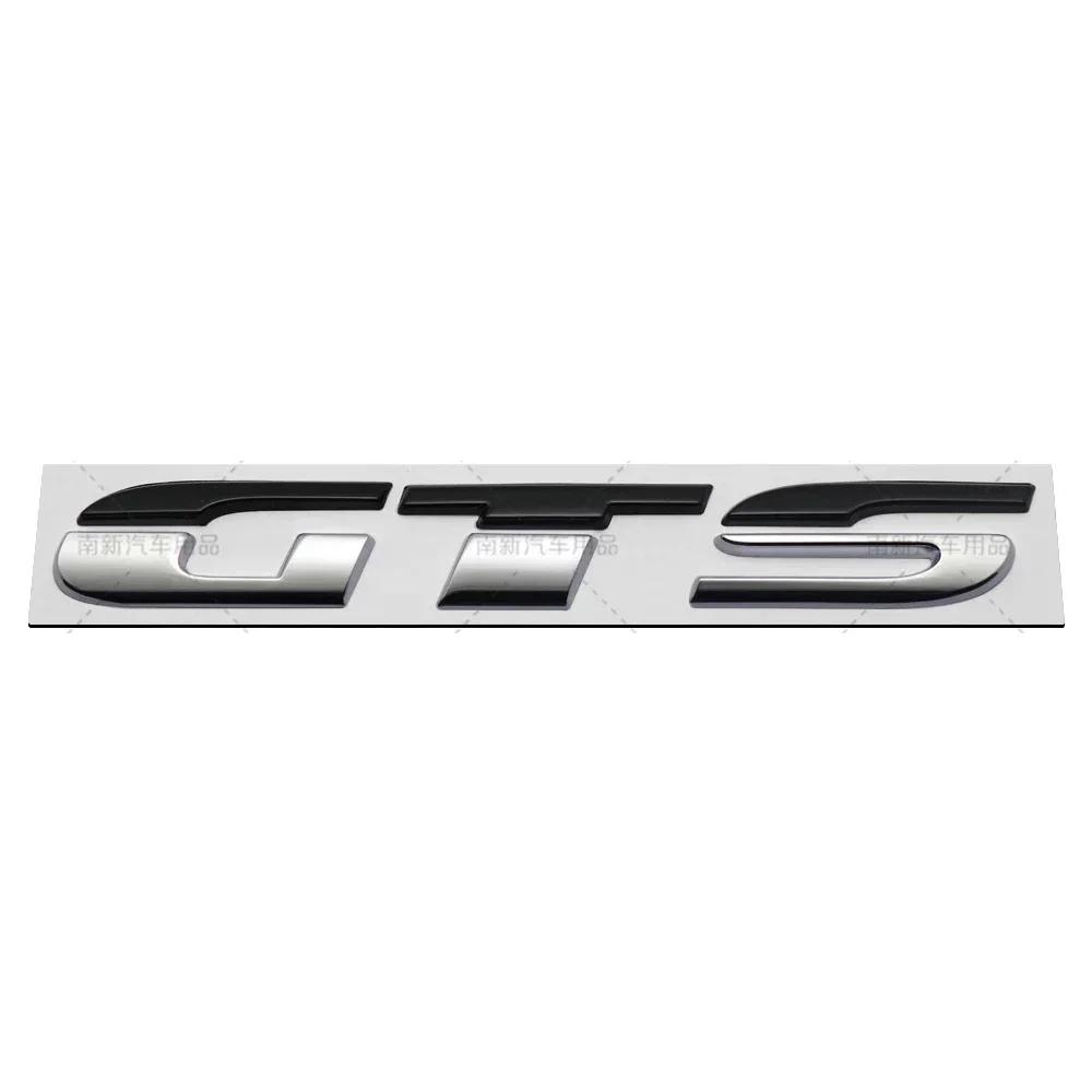XXEV1 3D Metal GTS Logo Letter Car Rear Trunk Tail Door Side Sticker for Volkswagen VW Polo BORA Caddy Golf Jetta Touran Passat T-Roc