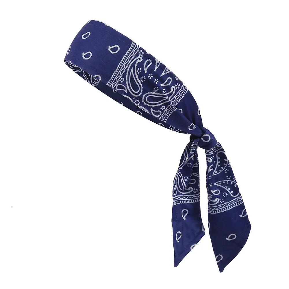 1pc Multicolor Headband Elastic Sports Sweatband Athletic Headband Men Women Gym Fitness Yoga Protection Scarf Hair Band Bandage