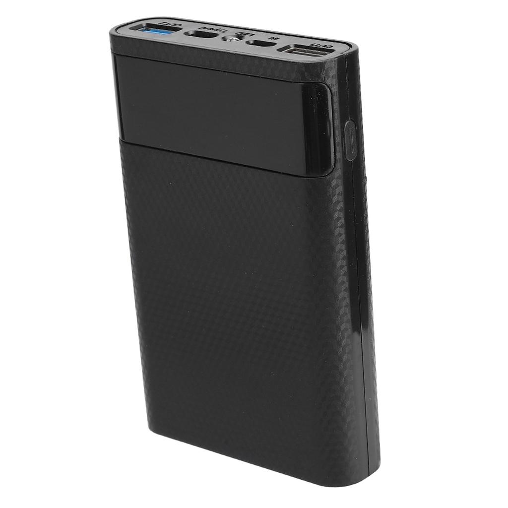 ABS 4 x 18650 Portable Quick Charging Battery Box Repeated Disassemble No Welding Mobile Power Case Kit