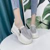 Running Sport Shoes  Thick Bottom Crystal  Casual Shoes