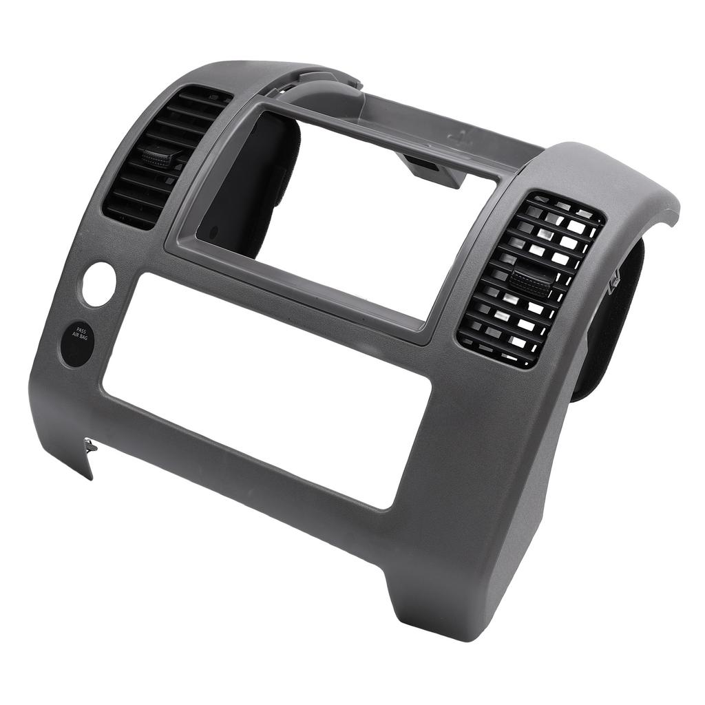 Front Center Console Instrument Panel Lid Bezel 68259ZP16D Replacement For Frontier 2005 2020 Grey