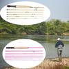 1pc Ultralight Carbon Fiber 8ft 4WT Fast Action Fly Fishing Rod with Cork Handle 6 Sections Portable Fly Rod Catching Trout Bass