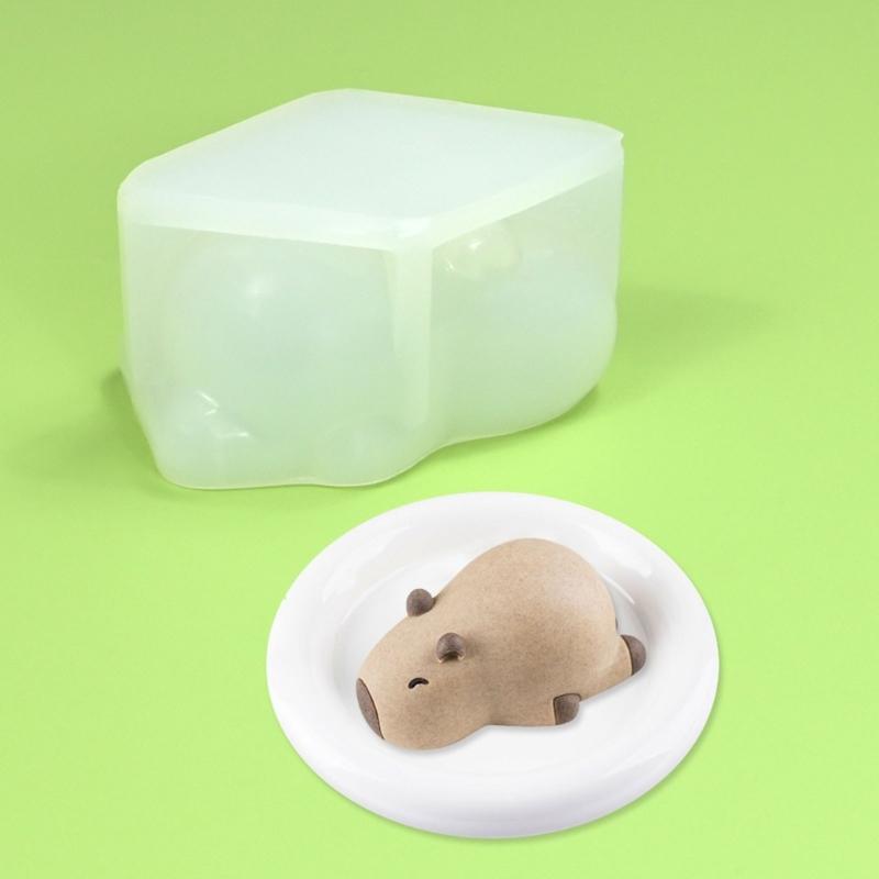 Chocolate Molds Lovely Animals Shape Silicone Molds Mousses Cake Decorating Molds Baking Tool for Mousses Cake, Pastry