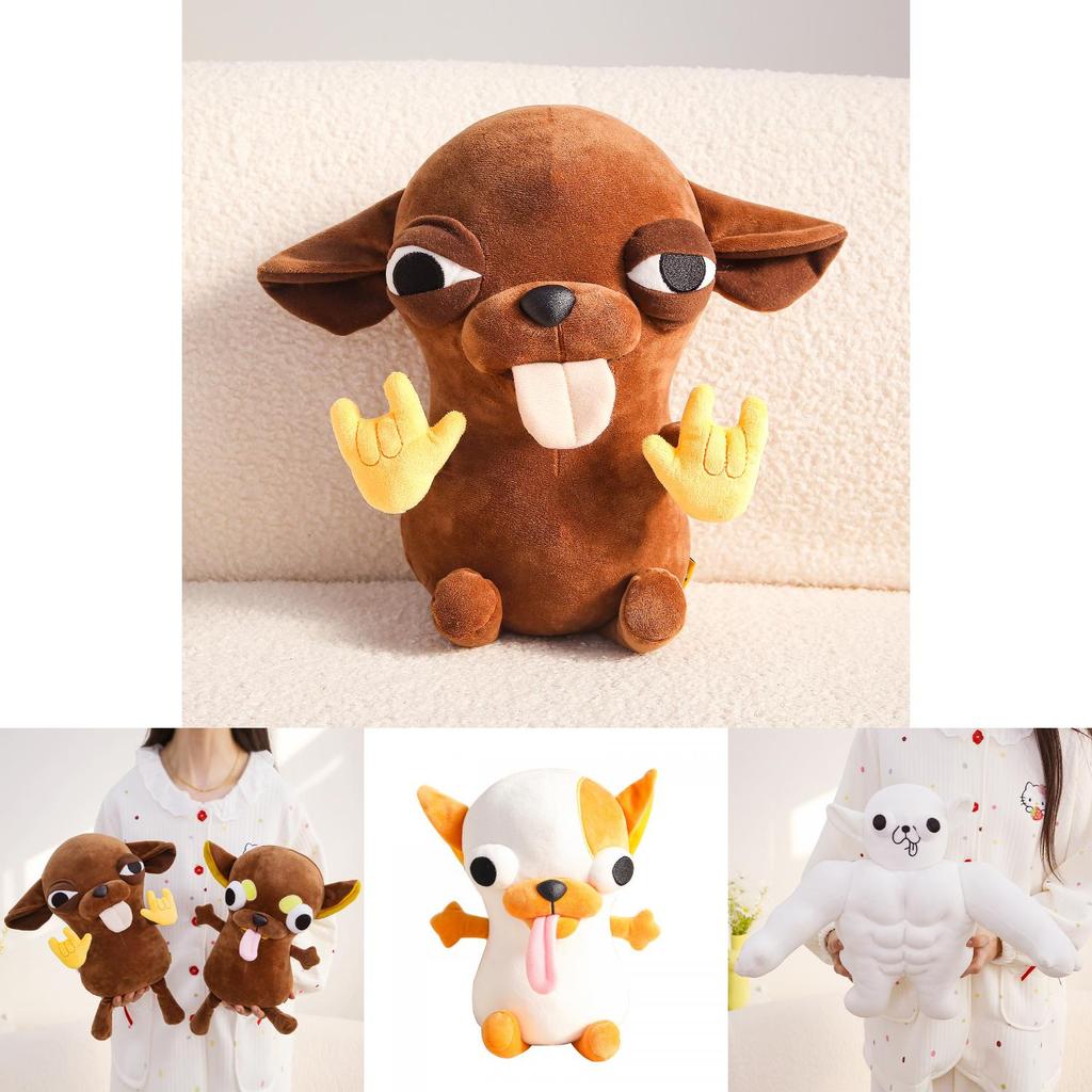 Plüsch-Chihuahua-Spielzeug mit superweichem Kurzplüsch für Kindergeschenk und Sammlung