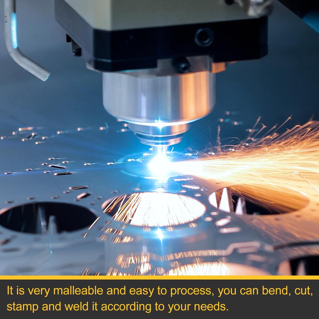 uxcell 6 Aluminum Discs Diameter 2 inch (50 mm) Thickness 0.04 inch (1 mm)