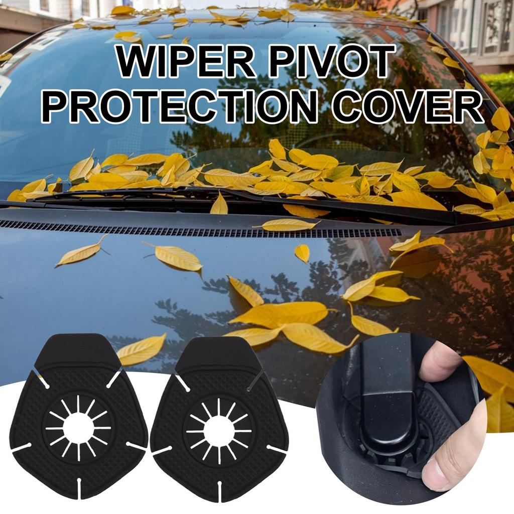 Car Windshield Wiper Protective Covers Car Wiper Arm HoleCover Wiper Arm Hole Protector Wiper Dustproof Protection Bottom Sleeve