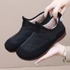 2025 Winter New Velvet Soft-soled Beanie Shoes Women's Fashion Warm Shoes Lazy One-pedal Casual Fluffy Cotton Shoes