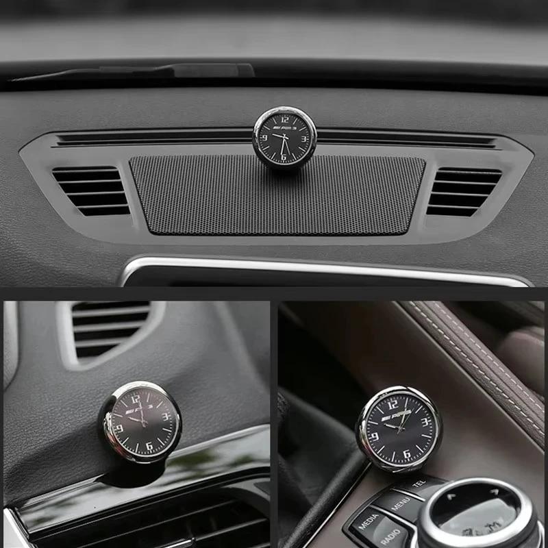 Samolepka na auto Dekorace auta Křemenné svítící hodiny Hodinky Pro Mercedes Benz C180 C200 C260 C300 W108 W124 W126 W140 W168 W169 AMG G