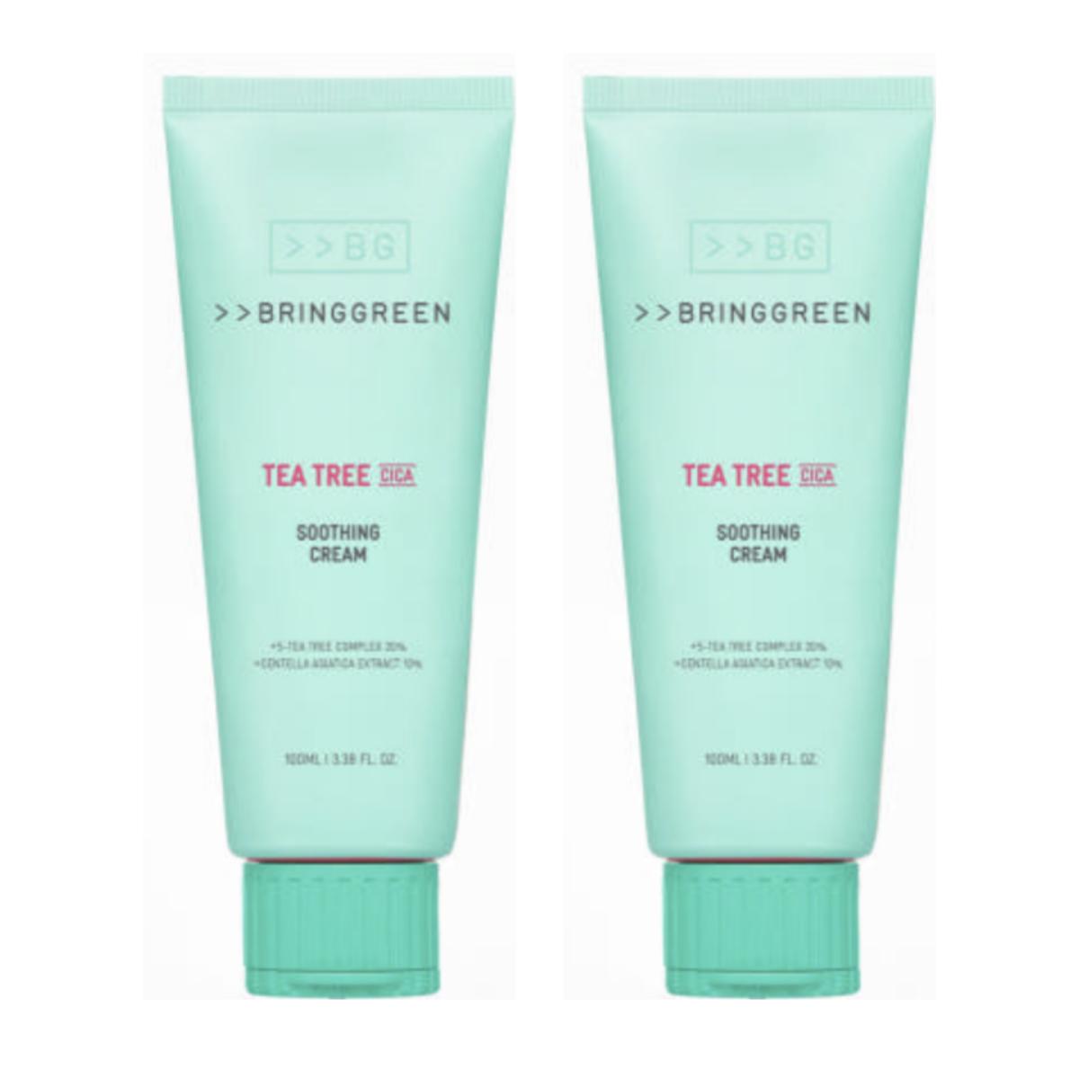 

[BRING GREEN] Tea Tree Cica Soothing Cream 100 мл 100ml X 2PCS