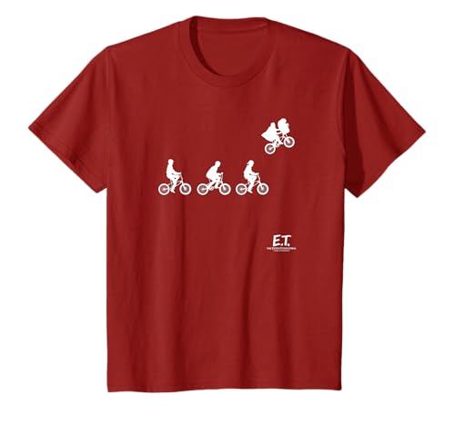 E.T. the Extra-Terrestrial Bike Chase Silhouette T-shirt