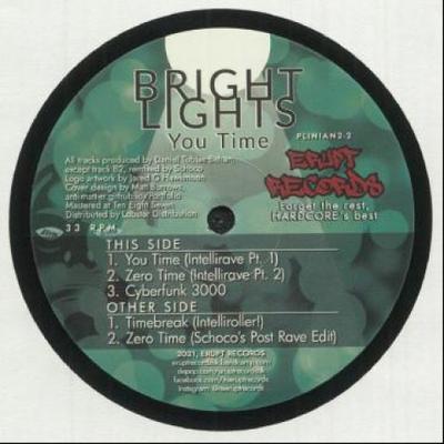 12-Zoll Schallplatte HELLE LICHTER - You Time PLINIAN22 Erupt 2021 UK Dance & Electronica