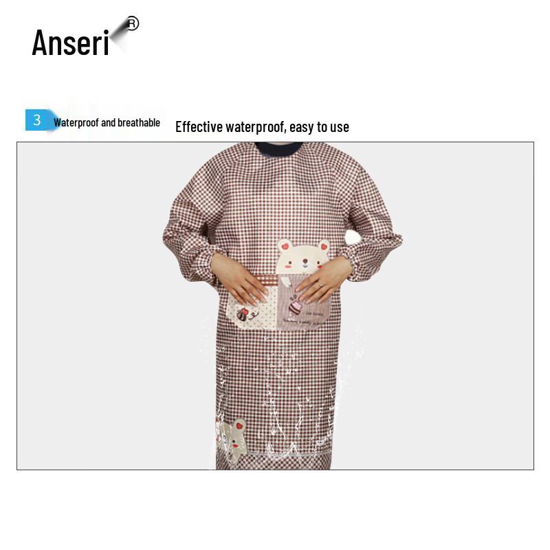Ansell Safety Long-Sleeve Reversible Apron