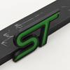 3D Metal Car Stickers STLine ST Logo Front Grille Fender Side Badge Rear Trunk Emblem For Ford Focus Mondeo Explorer Fiesta Edge QY2