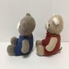 [USED] Mother Goose Forest Bear Teddy Bear Pair Plush Toy