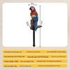 Solar Parrot Resin LED Lamp for Garden and Outdoor Decor