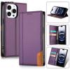 For Iphone  7 8 11 12 13 Mini 14 15 Pro Plus SE 2 3 2020 2022 X XS XR Max Leather Case Flip High Quality Card Slot Bracket Wallet Cover Casing