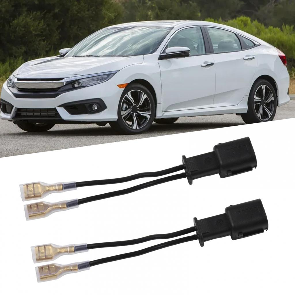 For Honda Civic For Accord Compatible Wiring Adapters for Car Horns 2Pcs