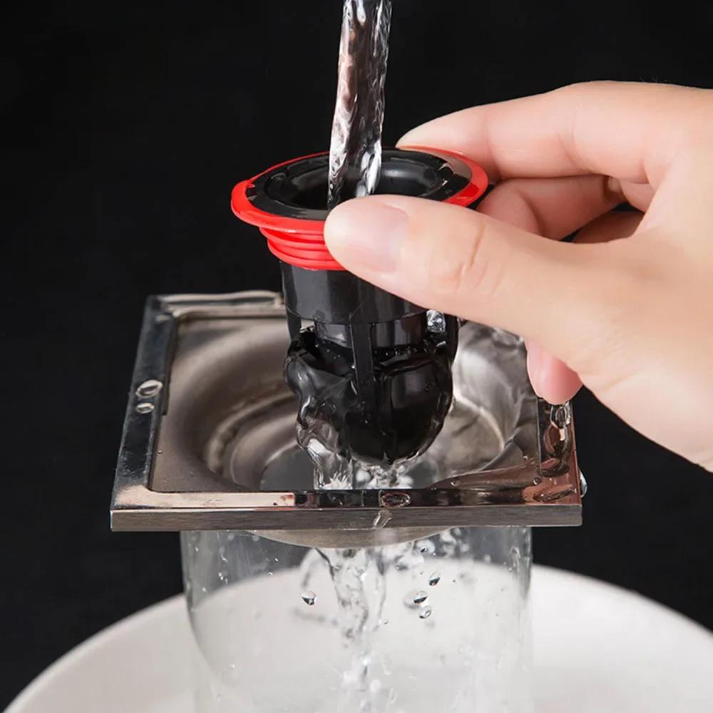 Bathroom Drain Drainage Core Dish Drainer for Kitchen Sink Drains Sewer Deodorant Filter Artificial Pest Control Bathrooms Water
