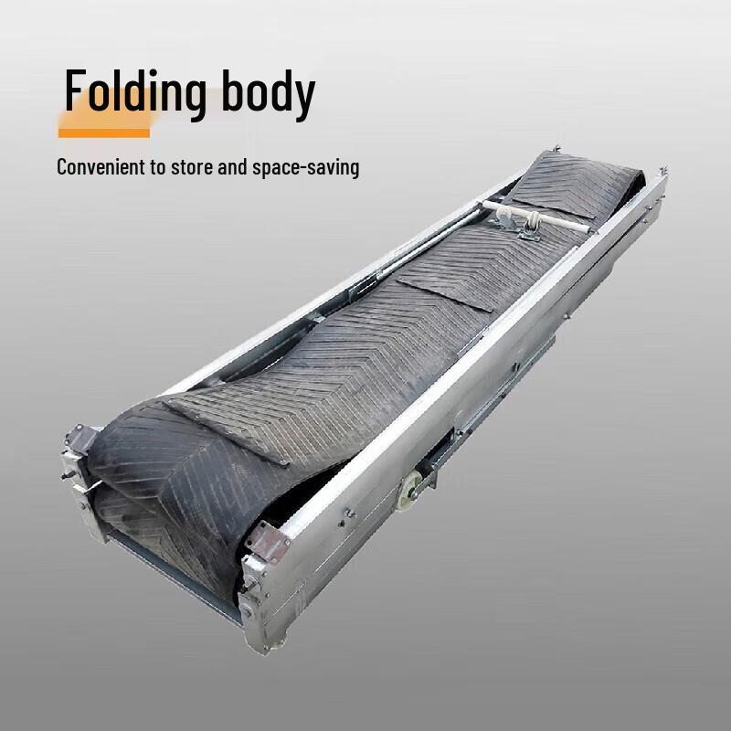 Noshure Foldable Mobile Incline Logistics Belt Conveyor CN Plug (adapter Included)