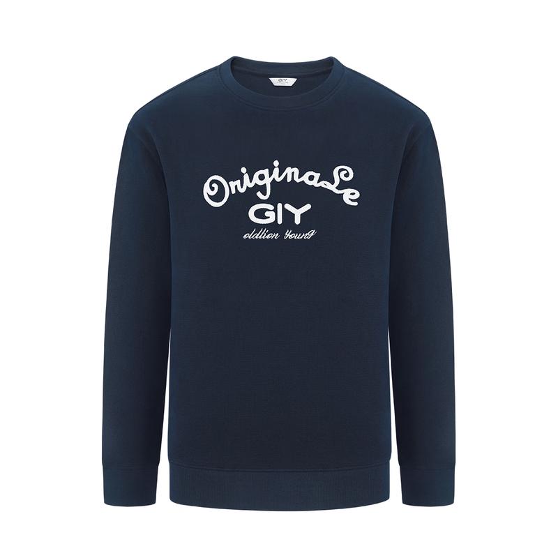 

Goldlion GY Unisex Pure Cotton Round Neck Long Sleeve Sweatshirt XL