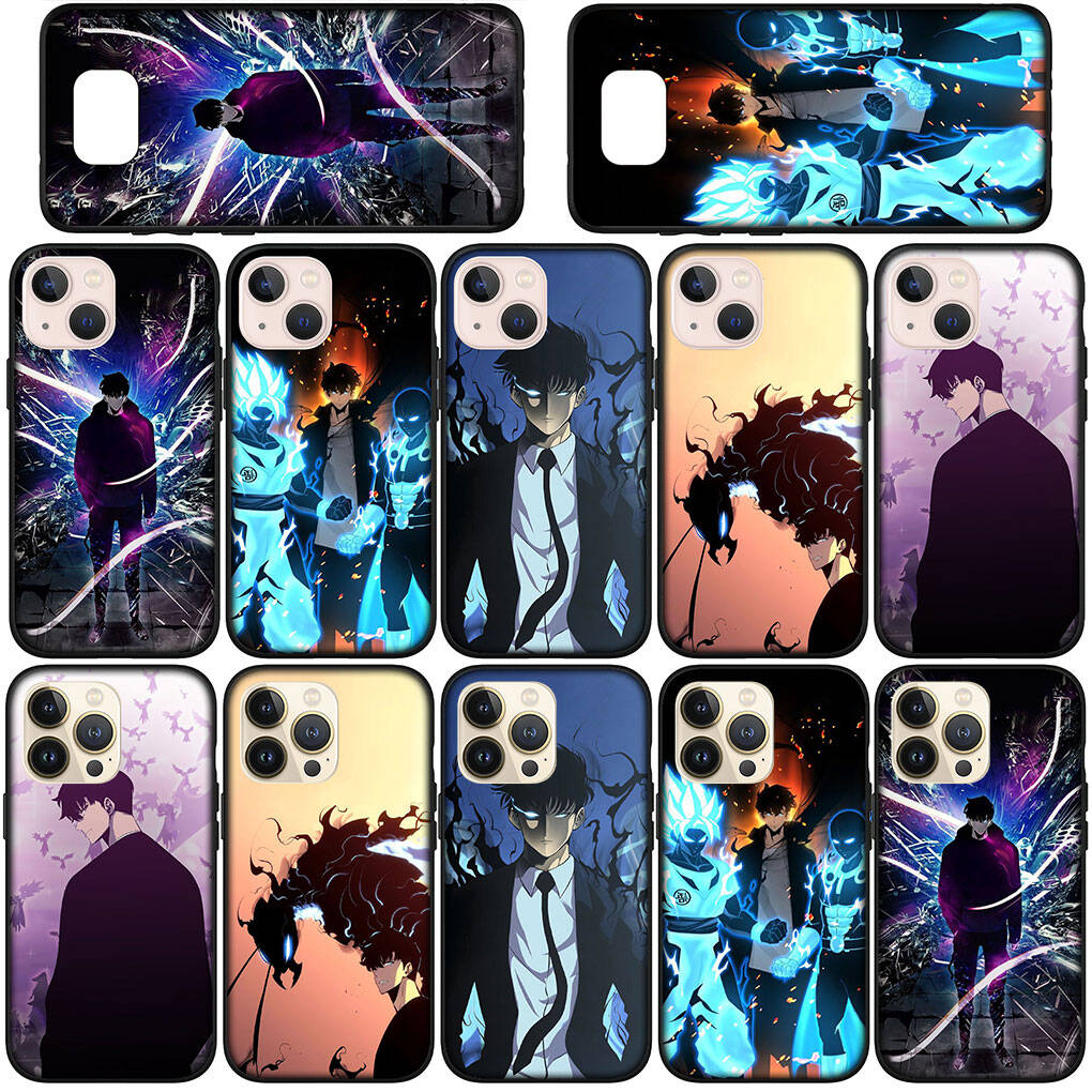 Case for iPhone 17 16 15 Xiaomi Poco F8 F7 X7 X6 M8 C85 C75 C71 Redmi Note 14 13 12 11 Pro Max A3 14C 13C 15C Comics Solo Leveling Sung Jinwoo Cover