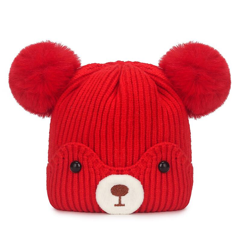 ZHENYUEQI Baby Winter Warm Knitted Hat One Size