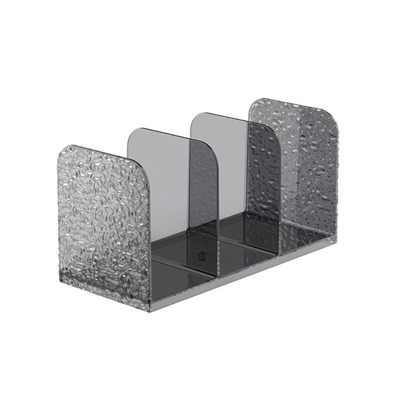 

Practical Bookends Desk Organizers Book End Desktop Bookshelf Bookends Supports Book Shelf Holders School Office Supply сірий