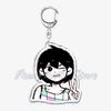 Beliebtes Spiel Omori Schlüsselanhänger Schlüsselring Schlüsselanhänger für Accessoires Tasche Sonniges Anhänger Schlüsselanhänger Ketten Schlüsselanhänger Schmuck Studenten Geschenke