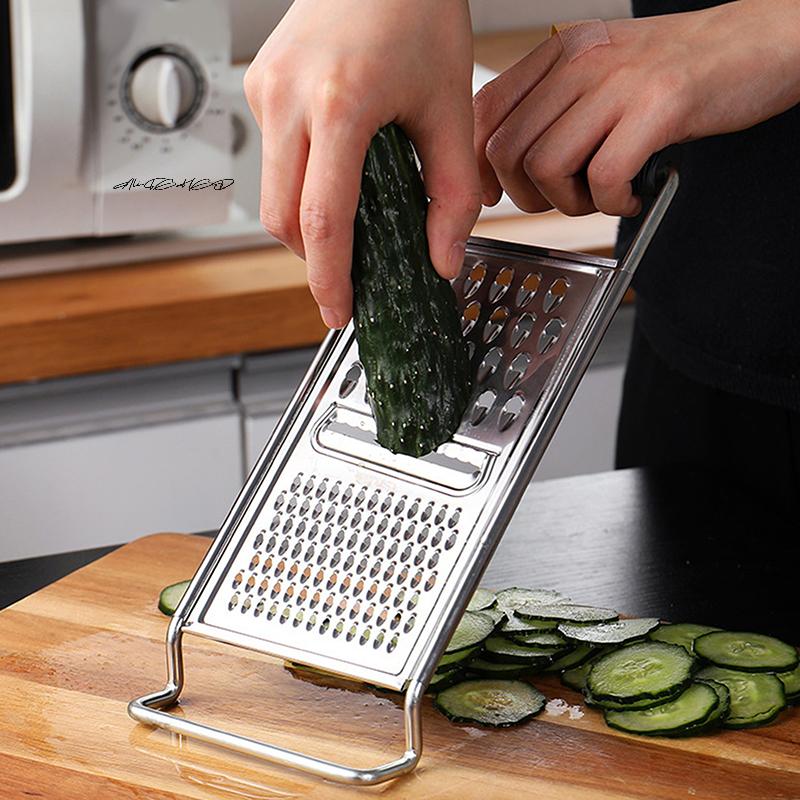 Multi-Purpose Stainless Steel Lemon Cheese Grater Sharp Vegetable Fruit Tool Garlic Ginger Shavings Planer Kitchen Accessory