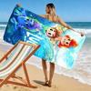 Luca 2D Flat Print Beach Towel, Large Soft Quick Dry Towel for Beach Camping SwimmingDSTJ0925011