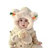 Children Hats Baby Cute Cartoon Hat Autumn Winter New Plush Hat for Newborn Baby Windproof Christmas Children's Accessories Hats
