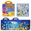 Children'S Personalized Diy Underwater Treasure Children'S Early Education Quiet Book Parent-Child Interaction Can Be Repeatedly Pasted Jelly Stickers