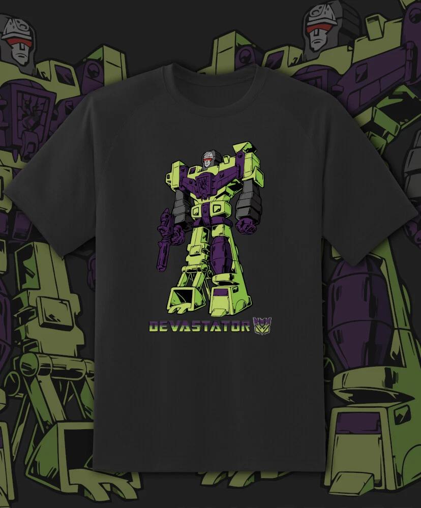 Transformers G1 Constructicons Devastator T Shirt Youth M - Adult 6XL! XXL