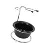 Men's Shaving Bowl Beard Care Cleaning Stainless Steel Shaving Bowl Stand Shaving Tool Set for Barber
