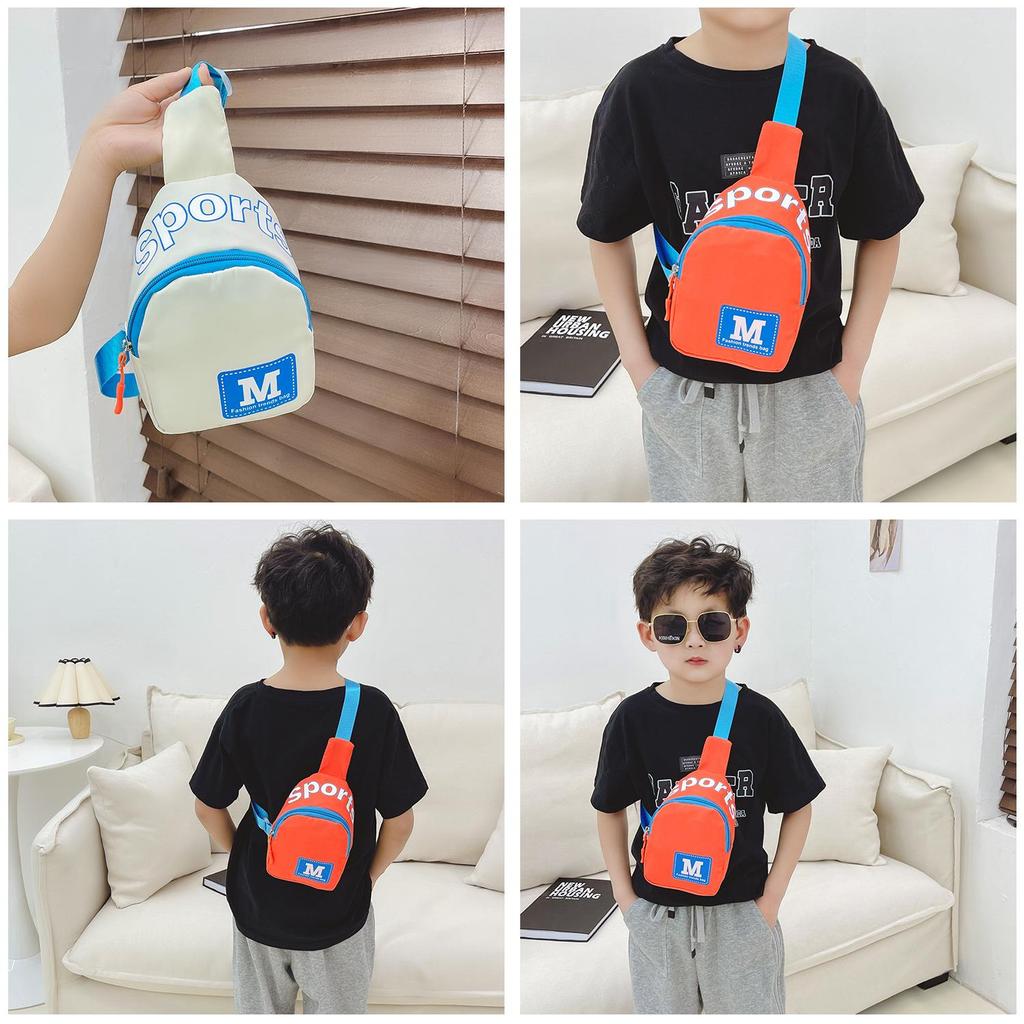 Children's Chest Bag Trendy Casual Korean Style Wallet For Boys And Girls Cool And Stylish Lightweight And Durable