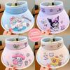 My Melody Sun Visor UV Protection Cute Cartoon Character Hollow Out Breathable Hat for Boys Girls Beach Summer Sanrio Gift