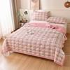 Air Conditioner Quilt Lightweight Washed Cotton Quilt Summer Blanket Quilted Cooling Comforter Summer Quilt Air Condition Thin Blanket (no Pillowcase)
