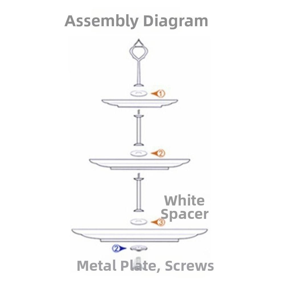 2/3Layer Snack Storage Plate Bamboo Dried Fruit Basket Simple Candy Dessert Tray Coffee Table