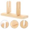 2Stk Holz Fächerständer Für Handfächer Wohnaccessoires Sammlerstücke