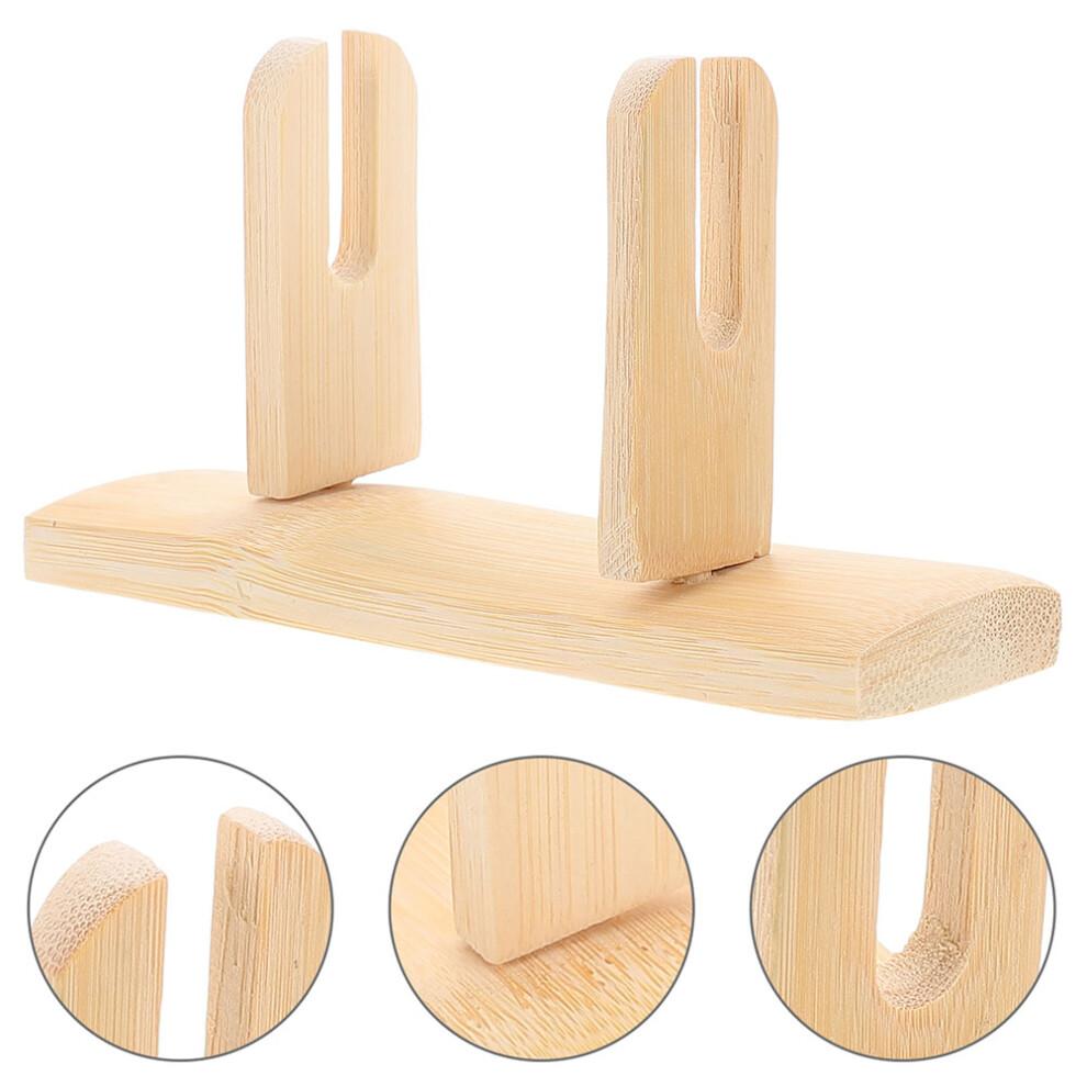2Stk Holz Fächerständer Für Handfächer Wohnaccessoires Sammlerstücke