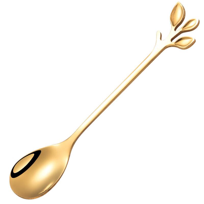 Creative Stainless Steel Leaf Utensil Set