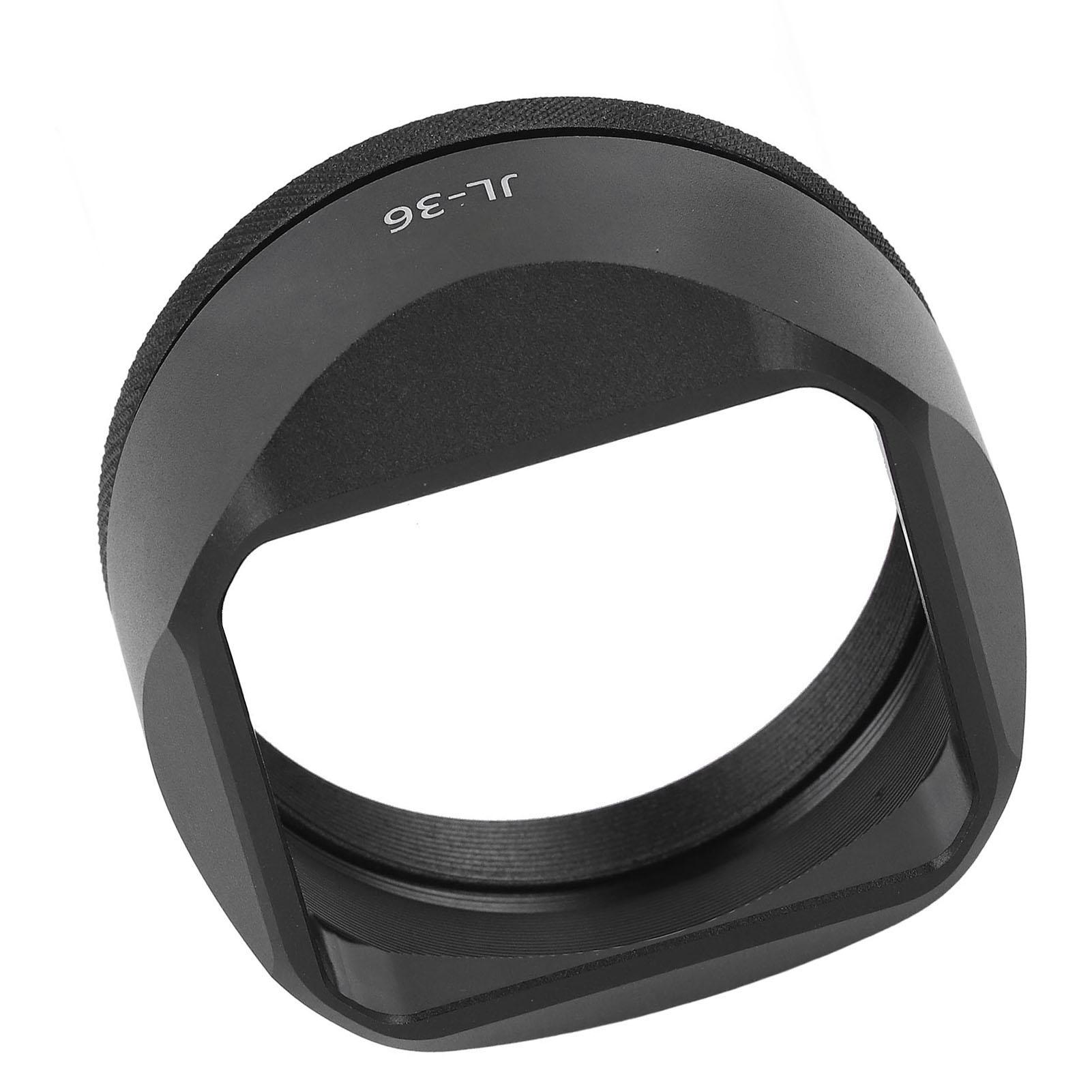 Aluminum Alloy   Lens Hood Camera Lens Shade for  0VI  0V Camera External Filter Compatibility
