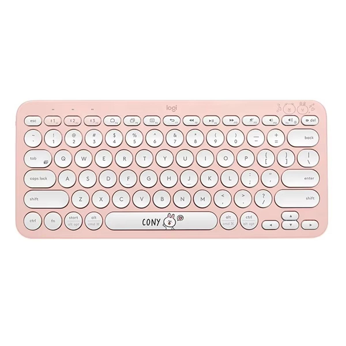 

Logitech K380 Bluetooth Keyboard Laptop Phone iPad Tablet MAC Thin Film Keyboard Ultra Thin Portable Office Keyboard