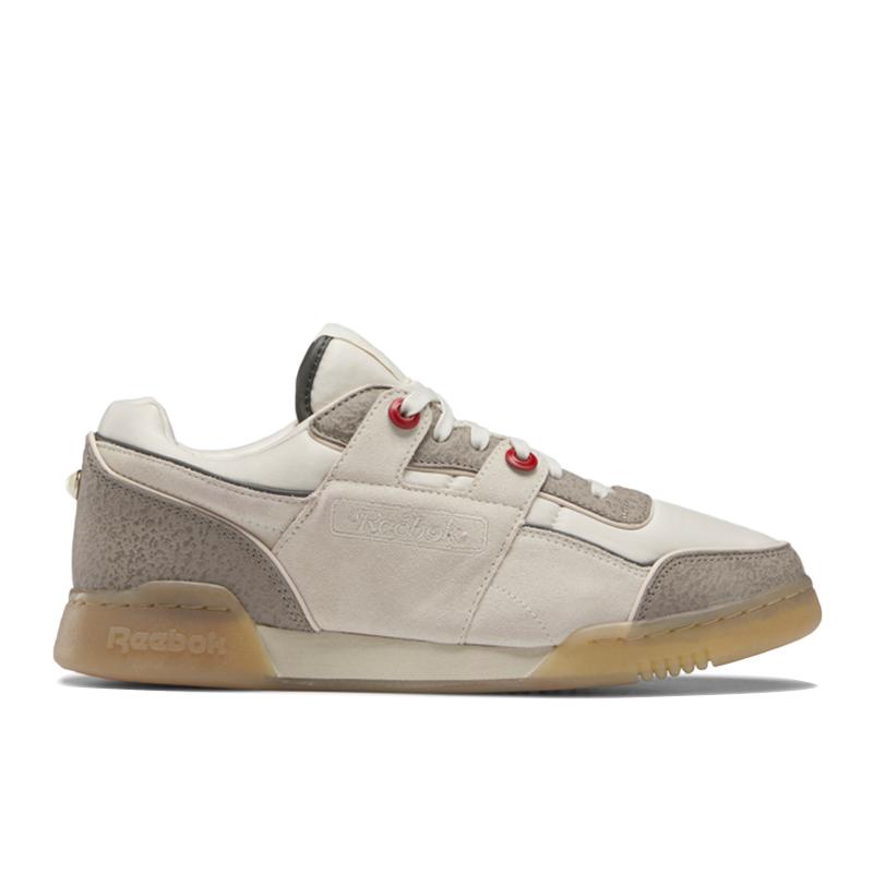 Reebok Workout Plus Casual Low-Top Sneakers Unisex Sneakers Brown IE6810