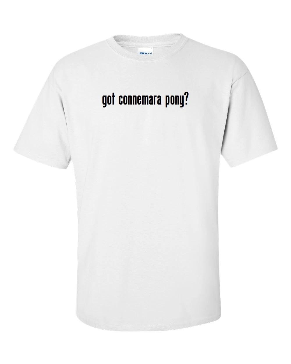 

got Connemara Pony  Cotton T-Shirt Tee Shirt Gildan Black White S M L Large XL L