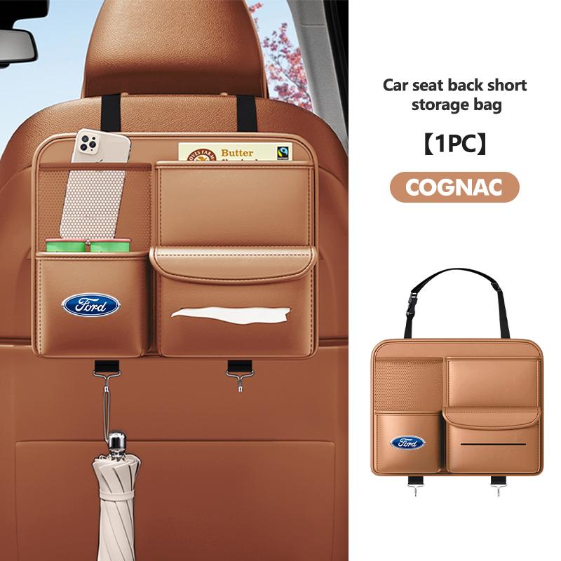 Car Backseat Organizer Storage Bag Seat Back Hanging Bag For Ford Escort KA Flex Everest KA Expedition Falcon Fusion